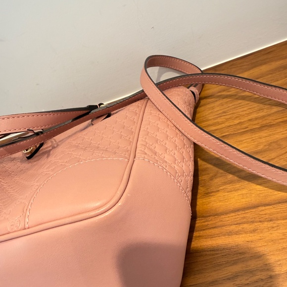 Microguccissima Small Bree Tote in soft pink - Picture 2 of 15